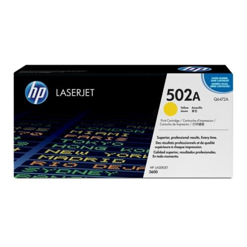 HP toner rumena (Q6472A / 502A)