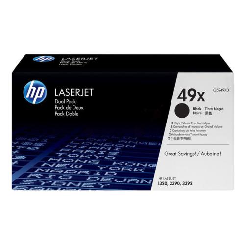 HP toner črna (Q5949XD / 49XD) (Dvojni paket, high capacity)