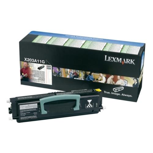 Lexmark toner črna (X203A11G / 0X203A11G) (Vrnitev)