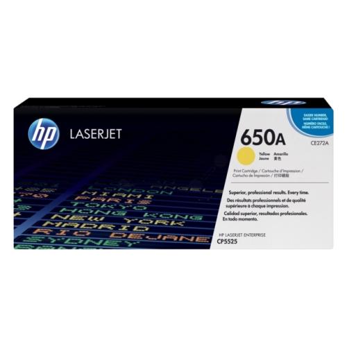 HP toner rumena (CE272A / 650A)