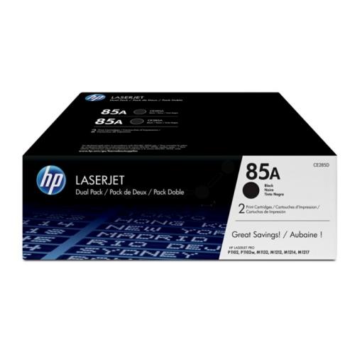 HP toner črna (CE285AD / 85A) (Dvojni paket)