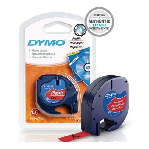 Dymo letra pisalni trak rdeča (91203 / S0721630)