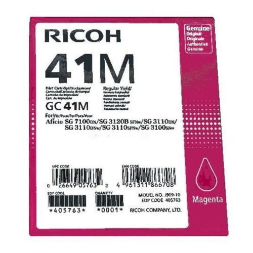 Ricoh polnilo za kartušo magenta (405763 / GC41M)