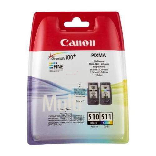 Canon polnilo za kartušo črna / barva (2970B010 / PG510+CL511) (Dvojni paket, multipack)