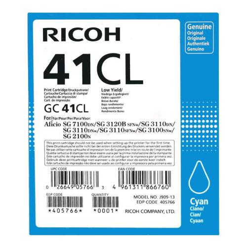 Ricoh polnilo za kartušo cian (405766 / GC41CL)