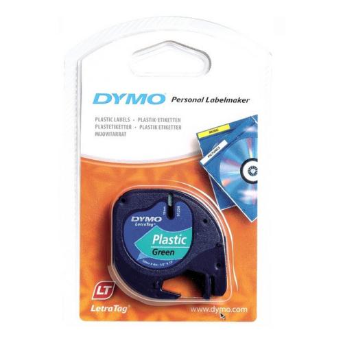 Dymo letra pisalni trak zelena (91204 / S0721640), 12mm