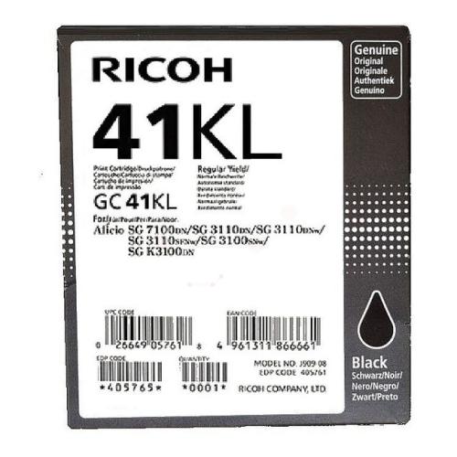 Ricoh polnilo za kartušo črna (405765 / GC41KL)