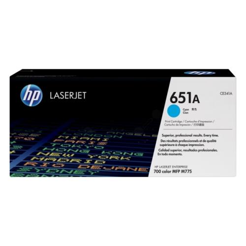 HP toner cian (CE341A / 651A)