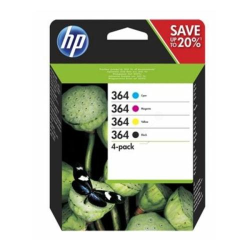 HP polnilo za kartušo črna / cian / magenta / rumena (N9J73AE / 364) (multipack)