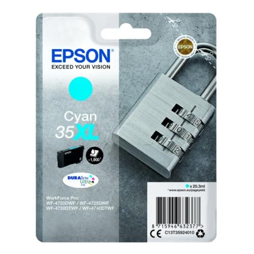 Epson polnilo za kartušo cian (C13T35924010 / 35XL) (high capacity)