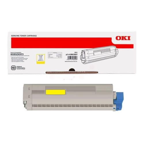 Oki toner rumena (45862837 /)