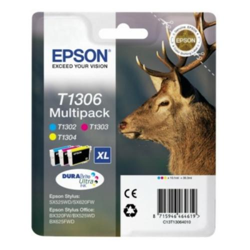 Epson polnilo za kartušo cian / magenta / rumena (C13T13064012 / T1306) (multipack)