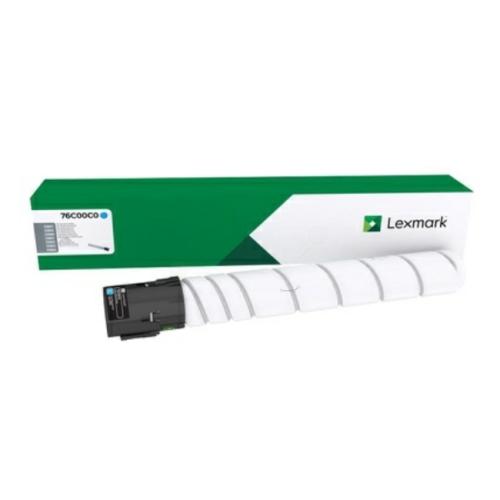 Lexmark toner cian (76C00C0 / 076C00C0)