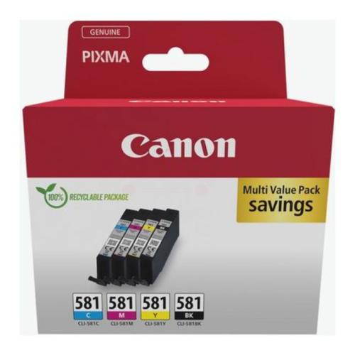 Canon polnilo za kartušo črna / cian / magenta / rumena (2103C004 / CLI581) (multipack)