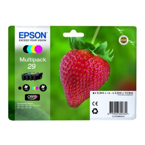 Epson polnilo za kartušo črna / cian / magenta / rumena (C13T29864012 / 29) (multipack)