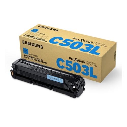 HP toner cian (CLTC503LELS / SU014A / C503L)