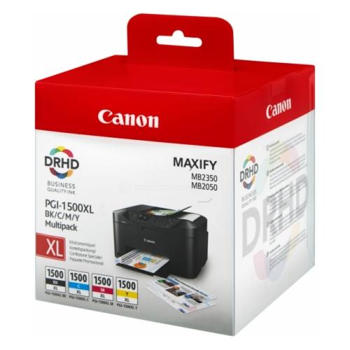 Canon polnilo za kartušo črna / cian / magenta / rumena (9182B004 / PGI1500XLCMYBK) (multipack)