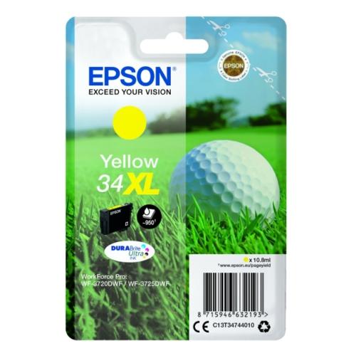 Epson polnilo za kartušo rumena (C13T34744010 / 34XL) (high capacity)