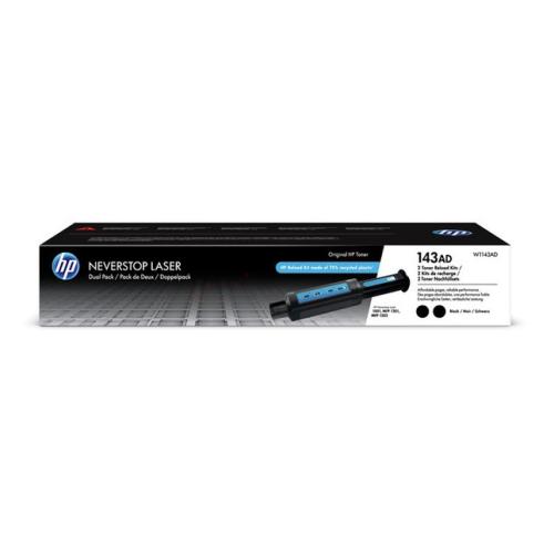 HP toner črna (W1143AD / 143AD) (Dvojni paket)