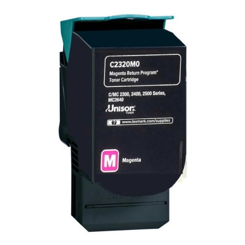 Lexmark toner magenta (C242XM0 / 0C242XM0) (Vrnitev, high capacity)