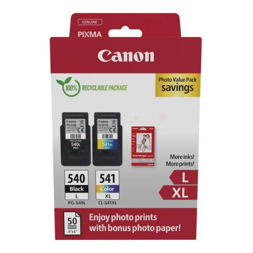 Canon polnilo za kartušo / foto papir črna / barva (5224B005 / PG540L+CL541XL) (Dvojni paket, multipack)