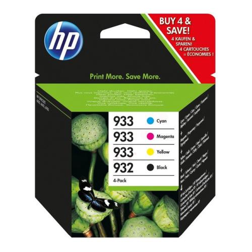 HP polnilo za kartušo črna / cian / magenta / rumena (6ZC71AE / 932933) (multipack)