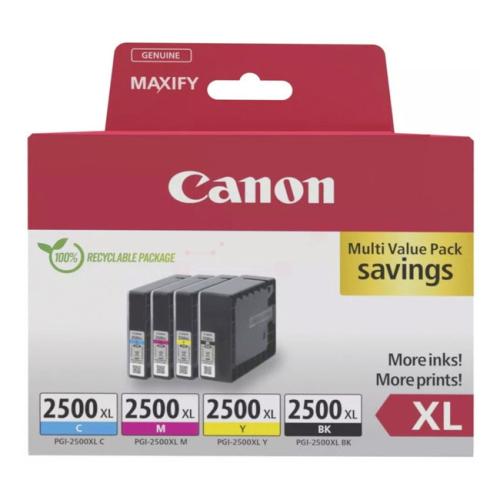 Canon polnilo za kartušo črna / cian / magenta / rumena (9254B010 / PGI2500XLBKCMY) (multipack)