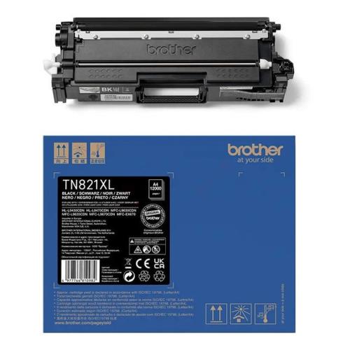 Brother toner črna (TN821XLBK /)