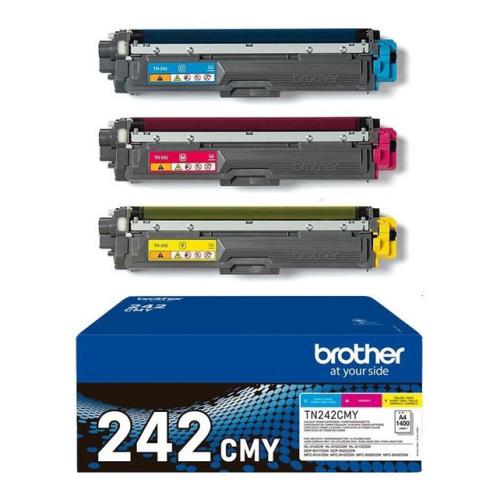 Brother toner cian / magenta / rumena (TN242CMY /) (multipack)