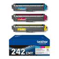 Brother toner cian / magenta / rumena (TN242CMY /) (multipack)