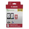 Canon polnilo za kartušo črna / barva (5438C004 / PG575CL576) (Dvojni paket, multipack)